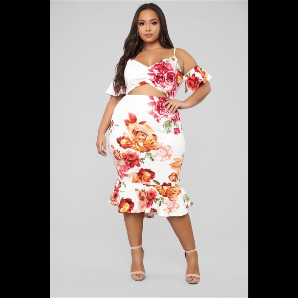 Floral Midi Dress